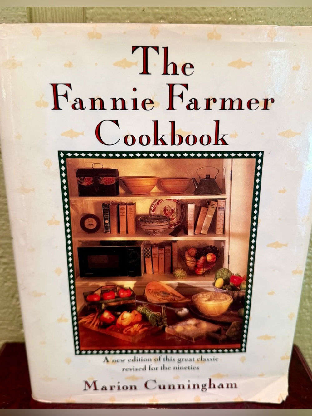 The Fannie Farmer Cookbook 13th Edition HC DJ Marion Cunningham 1994 Knopf